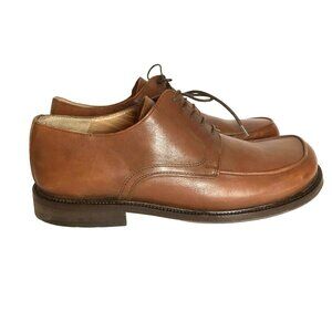 Footprints By Birkenstock Mens Brown Leather Lace-Up Derby Shoes Size 8-8.5/41